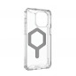 Kryt Urban Armor Gear Plyo na Apple iPhone 15 Pro Max Prémiové pouzdro  MagSAFE  Ledová stříbrná
