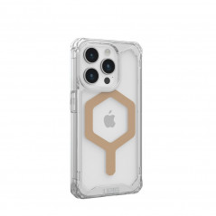 Kryt Urban Armor Gear Plyo na Apple iPhone 15 Pro Prémiové pouzdro  MagSAFE  Ledová zlatá