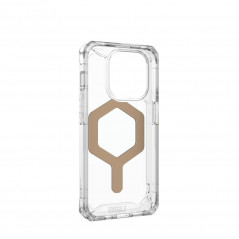 Kryt Urban Armor Gear Plyo na Apple iPhone 15 Pro Prémiové pouzdro  MagSAFE  Ledová zlatá
