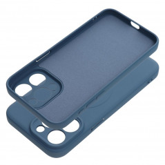 Kryt Silicone Mag Cover na Apple iPhone 15 Pro Max MagSAFE  Modrý