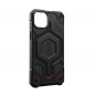Kryt Urban Armor Gear Monarch Pro na Apple iPhone 15 Plus MagSAFE  Kevlarově černý