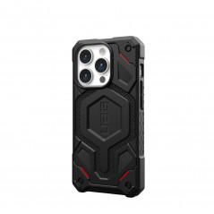 Kryt Urban Armor Gear Monarch Pro na Apple iPhone 15 Pro MagSAFE  Kevlarově černý