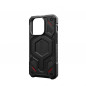 Kryt Urban Armor Gear Monarch Pro na Apple iPhone 15 Pro MagSAFE  Kevlarově černý