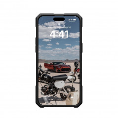 Kryt Urban Armor Gear Monarch Pro na Apple iPhone 15 Pro Max MagSAFE  Kevlarově černý