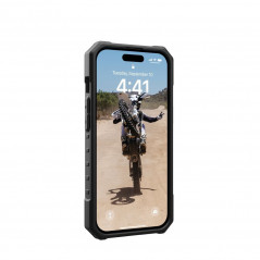 Kryt Urban Armor Gear Pathfinder na Apple iPhone 15 Prémiové pouzdro  MagSAFE  Ledová