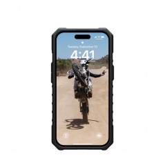Kryt Urban Armor Gear Pathfinder na Apple iPhone 15 Prémiové pouzdro  MagSAFE  Ledová