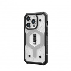Kryt Urban Armor Gear Pathfinder na Apple iPhone 15 Pro Prémiové pouzdro  MagSAFE  Ledová