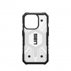 Kryt Urban Armor Gear Pathfinder na Apple iPhone 15 Pro Prémiové pouzdro  MagSAFE  Ledová