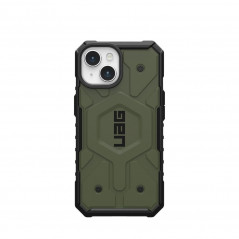 Kryt Urban Armor Gear Pathfinder na Apple iPhone 15 Prémiové pouzdro  MagSAFE  Olivový