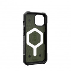 Kryt Urban Armor Gear Pathfinder na Apple iPhone 15 Prémiové pouzdro  MagSAFE  Olivový