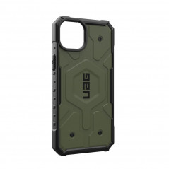 Kryt Urban Armor Gear Pathfinder na Apple iPhone 15 Plus Prémiové pouzdro  MagSAFE  Olivový