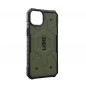 Kryt Urban Armor Gear Pathfinder na Apple iPhone 15 Plus Prémiové pouzdro  MagSAFE  Olivový