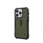 Kryt Urban Armor Gear Pathfinder na Apple iPhone 15 Pro Prémiové pouzdro  MagSAFE  Olivový