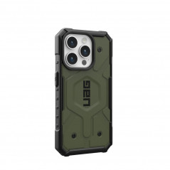 Kryt Urban Armor Gear Pathfinder na Apple iPhone 15 Pro Prémiové pouzdro  MagSAFE  Olivový