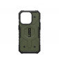 Kryt Urban Armor Gear Pathfinder na Apple iPhone 15 Pro Prémiové pouzdro  MagSAFE  Olivový