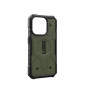 Kryt Urban Armor Gear Pathfinder na Apple iPhone 15 Pro Prémiové pouzdro  MagSAFE  Olivový