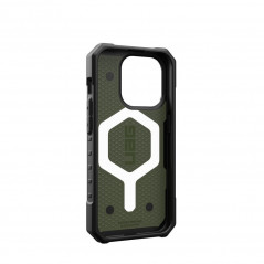 Kryt Urban Armor Gear Pathfinder na Apple iPhone 15 Pro Prémiové pouzdro  MagSAFE  Olivový