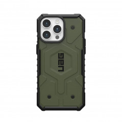 Kryt Urban Armor Gear Pathfinder na Apple iPhone 15 Pro Max Prémiové pouzdro  MagSAFE  Olivový