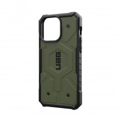 Kryt Urban Armor Gear Pathfinder na Apple iPhone 15 Pro Max Prémiové pouzdro  MagSAFE  Olivový