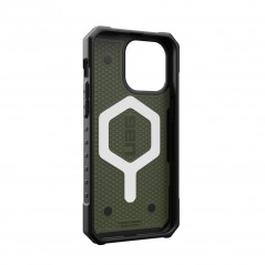 Kryt Urban Armor Gear Pathfinder na Apple iPhone 15 Pro Max Prémiové pouzdro  MagSAFE  Olivový