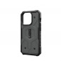 Kryt Urban Armor Gear Pathfinder na Apple iPhone 15 Pro Prémiové pouzdro  MagSAFE  Stříbrný