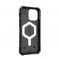Kryt Urban Armor Gear Pathfinder na Apple iPhone 15 Pro Max Prémiové pouzdro  MagSAFE  Stříbrný