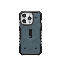Kryt Urban Armor Gear Pathfinder na Apple iPhone 15 Pro Prémiové pouzdro  MagSAFE  Oblačno modrý
