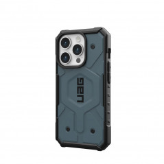 Kryt Urban Armor Gear Pathfinder na Apple iPhone 15 Pro Prémiové pouzdro  MagSAFE  Oblačno modrý