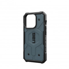 Kryt Urban Armor Gear Pathfinder na Apple iPhone 15 Pro Prémiové pouzdro  MagSAFE  Oblačno modrý