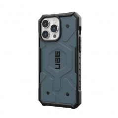 Kryt Urban Armor Gear Pathfinder na Apple iPhone 15 Pro Max Prémiové pouzdro  MagSAFE  Oblačno modrý