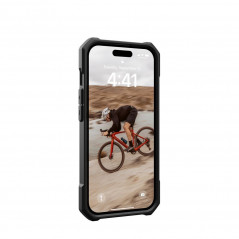 Kryt Urban Armor Gear Essential na Apple iPhone 15 Prémiové pouzdro  MagSAFE  Černý