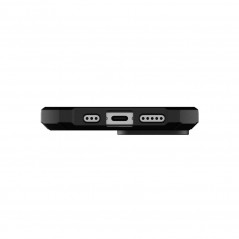 Kryt Urban Armor Gear Essential na Apple iPhone 15 Prémiové pouzdro  MagSAFE  Černý