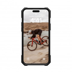Kryt Urban Armor Gear Essential na Apple iPhone 15 Plus Prémiové pouzdro  MagSAFE  Černý