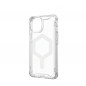 Kryt Urban Armor Gear Plyo na Apple iPhone 15 Prémiové pouzdro  MagSAFE  Ledová bílá