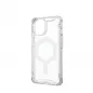 Kryt Urban Armor Gear Plyo na Apple iPhone 15 Prémiové pouzdro  MagSAFE  Ledová bílá
