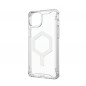 Kryt Urban Armor Gear Plyo na Apple iPhone 15 Plus Prémiové pouzdro  MagSAFE  Ledová bílá