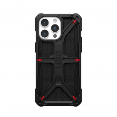 Kryt Urban Armor Gear Monarch na Apple iPhone 15 Pro Max Prémiové pouzdro  MagSAFE  Kevlarově černý