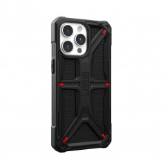 Kryt Urban Armor Gear Monarch na Apple iPhone 15 Pro Max Prémiové pouzdro  MagSAFE  Kevlarově černý