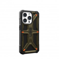 Kryt Urban Armor Gear Monarch na Apple iPhone 15 Pro Prémiové pouzdro  MagSAFE  Zelený