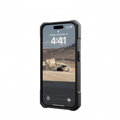 Kryt Urban Armor Gear Monarch na Apple iPhone 15 Pro Prémiové pouzdro  MagSAFE  Zelený