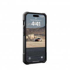 Kryt Urban Armor Gear Monarch na Apple iPhone 15 Pro Prémiové pouzdro  MagSAFE  Zelený