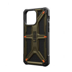 Kryt Urban Armor Gear Monarch na Apple iPhone 15 Pro Max Prémiové pouzdro  MagSAFE  Zelený