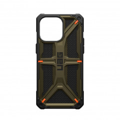 Kryt Urban Armor Gear Monarch na Apple iPhone 15 Pro Max Prémiové pouzdro  MagSAFE  Zelený