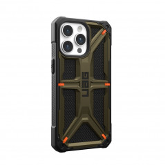 Kryt Urban Armor Gear Monarch na Apple iPhone 15 Pro Max Prémiové pouzdro  MagSAFE  Zelený