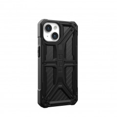 Kryt Urban Armor Gear Monarch na Apple iPhone 15 Prémiové pouzdro  MagSAFE  Uhlíkové vlákno