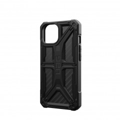 Kryt Urban Armor Gear Monarch na Apple iPhone 15 Prémiové pouzdro  MagSAFE  Uhlíkové vlákno