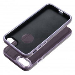 Kryt MILANO na Apple iPhone 8 Tmavě fialový (purple)