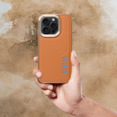 Kryt MILANO na XIAOMI Redmi 12C Hnědý