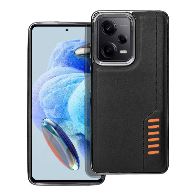 Kryt MILANO na XIAOMI Redmi Note 12 Pro 5G Černý