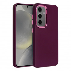 Kryt FRAME na Samsung Galaxy S24 PLUS Elegantní  Fialový (Purple)